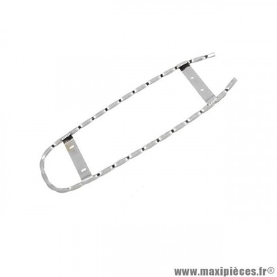 Porte bagage arrière Torsade Chrome pour Mobylette PEUGEOT 103-MVL, 103-VOGUE