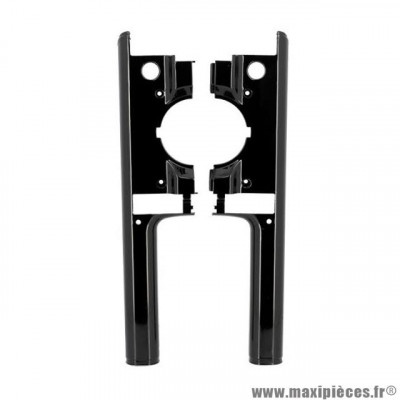 Capotage fourche paire noir pour Mobylette PEUGEOT FOX-50cc
