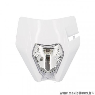 Tête de fourche Mecaboite Blanc Avec Fixation