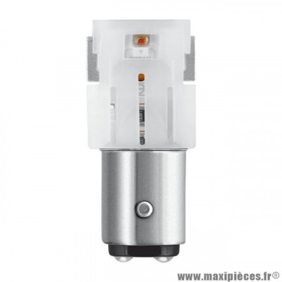 Lampe / Ampoule Osram 12V 21 / 5W (BAY15D) LED rouge LEDriving Feu>Stop (Blister de 2)