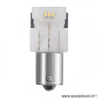 Lampe / Ampoule Osram 12V 21W BA15S LED Blanc 6000K LEDriving Clignotant / Stop (Blister de 2)