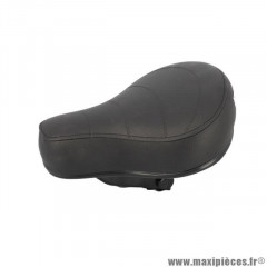Selle noir avec marquage Peugeot pour Mobylette PEUGEOT 103-50cc