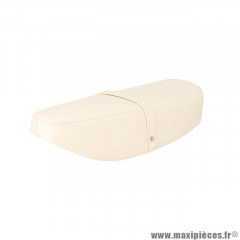 Selle biplace beige avec support et sangle pour Mobylette MBK MBK-51
