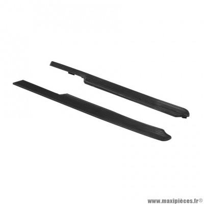 Longeron de repose pieds Pilote plastique noir (Paire) pour Mobylette MBK MBK-40, MBK-51