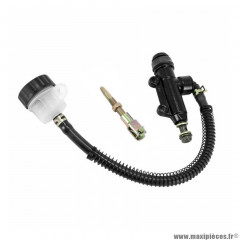 Maître cylindre de frein noir (avec bocal) pour Mecaboite APRILIA, BETA, GENERIC, KEEWAY, MALAGUTI