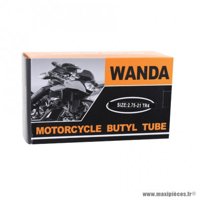 Chambre à air Wanda 21'' 2.75 à 3.25-21 80/90-21 90/90-21 valve TR4