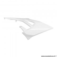 Carenage/cache réservoir blanc brillant droit 2018+ pour Mecaboite DERBI SENDA X-TREME 50cc, GILERA RCR 50cc, SMT 50cc