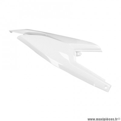 Carénage/Coque arrière Blanc Brillant Droit pour Mecaboite APRILIA SX 50cc, DERBI SENDA X-TREME 50cc, GILERA RCR 50cc, SMT 50cc