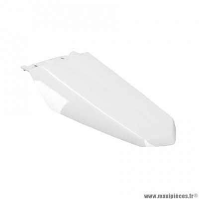 Garde boue arrière blanc brillant pour Mecaboite APRILIA RX 50cc, SX 50cc, DERBI SENDA X-TREME 50cc, GILERA RCR 50cc, SMT 50cc