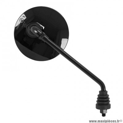 Rétroviseur Niu Réversible Noir Brillant pour Maxi Scooter APRILIA SCARABEO 125 cc, SCARABEO 200 cc, SCARABEO 400 cc, SCARABEO 500 cc