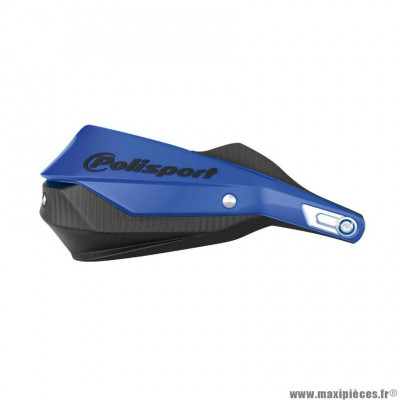 Protège main moto Polisport Trail Blazer bleu Yam/noir version fermé