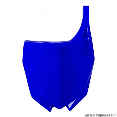 Plaque numéro/tête de fourche Polisport bleu 2015>2021 pour Moto YAMAHA YZ 125 cc, YZ 250 cc