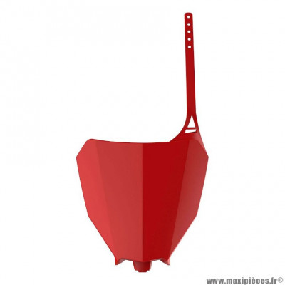 Plaque numéro/tête de fourche Polisport rouge 2017>2021 pour Moto HONDA CRF R 250 cc, CRF R 450 cc, CRF RX 450 cc, CRF X 250 cc