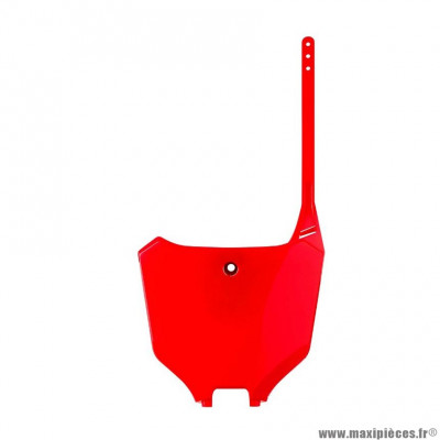 Plaque numéro/tête de fourche Polisport rouge 2021> pour Moto HONDA CRF R 450 cc, CRF RX 450 cc