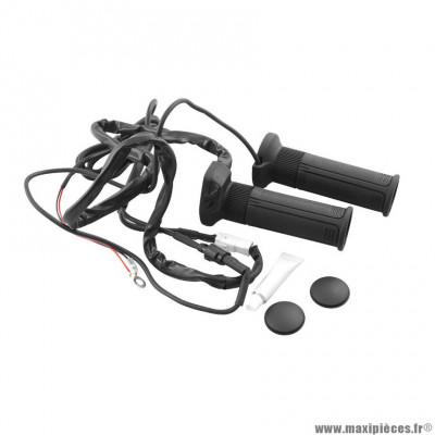 Poignée chauffante Koso HG 13 (long 130 mm) avec interrupteur intégré (diam 22, 25 mm)