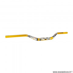 Guidon 50 à boîte Stage6 Cross Alu Fatbar Design diam 28.6mm Jaune