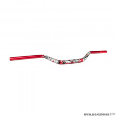 Guidon 50 à boîte Stage6 Cross Alu Fatbar Design Diam 28.6mm Rouge