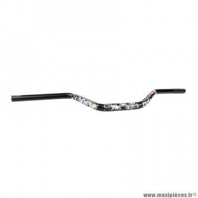 Guidon 50 à boîte Stage6 Cross Alu Fatbar Design diam 28,6mm noir