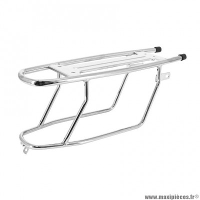 Porte bagage/sacoches Chrome arrière avec tringle pour Mobylette PEUGEOT 103-MVL, 103-VOGUE
