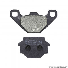 Plaquette de frein Newfren FD0073BE Elite Organique L 85mm / 56mm - H 43mm / 37mm - P 8mm / 10.2mm pour APRILIA, GAS-GAS, HUSABERG, HUSQVARNA, KAWASAKI, KTM, KYMCO, MALAGUTI, PEUGEOT, SUZUKI, SYM