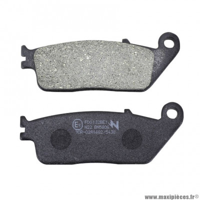 Plaquette de frein Newfren FD0132BE Elite Organique L 39mm - H 102mm - P 8.3mm pour BMW, CAGIVA, HONDA, HYOSUNG, KAWASAKI, KYMCO, PEUGEOT, SUZUKI, TRIUMPH, YAMAHA