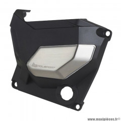 Protection/Couvre carter d'embrayage Polisport noir (côté droit) 2017> pour Moto KAWASAKI Z 900 cc