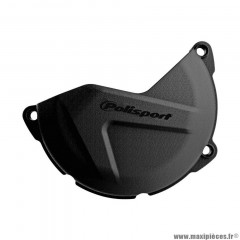 Protection/Couvre Carter d'Embrayage Polisport noir 2011>2022 pour Moto YAMAHA WR F 450 cc, YZ F 450 cc