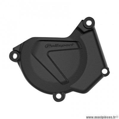 Protection/couvre carter d'allumage Polisport noir 2005>2023 pour Moto YAMAHA YZ 250 cc, YZ X 250 cc