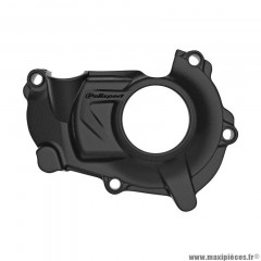Protection/Couvre Carter d'Allumage Polisport noir 2018>2022 pour Moto YAMAHA WR F 450 cc, YZ F 450 cc