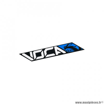 Autocollant/Sticker Voca Racing 110x40 mm bleu