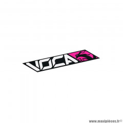Autocollant/Sticker Voca Racing 110x40 mm rose