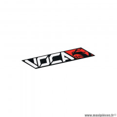 Autocollant/Sticker Voca Racing 110x40 mm rouge