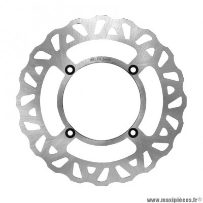 Disque de frein arrière (ext 220mm - int 100mm - 4 trous) pour Moto, Mecaboite BETA RR 125 cc, RR AM6 50cc