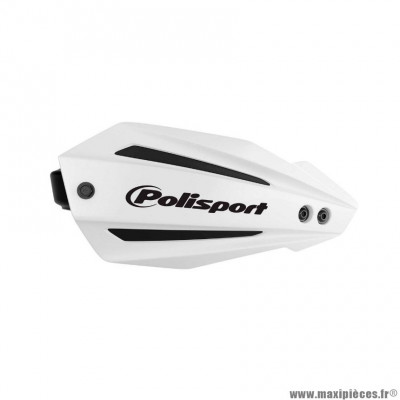Protège main moto Polisport Bullit FWA blanc version fermé