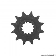 Pignon Afam 420 12 dents pour Beta Rr, Fantic Caballero Sm, Rieju Mrt Rs3, Peugeot Nk7, Sherco Se-R, Yamaha Dt