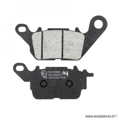 Plaquette de frein Newfren FD0535BE Elite Organique pour Maxi Scooter YAMAHA N-MAX 125 cc, N-MAX 150 cc