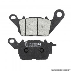 Plaquette de frein Newfren FD0535BE Elite Organique pour Maxi Scooter YAMAHA N-MAX 125 cc, N-MAX 150 cc