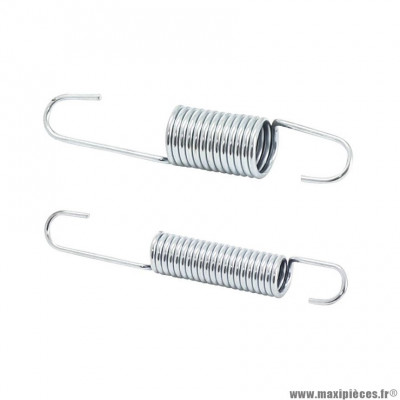 Ressort de béquille centrale Buzzetti Long 93mm Diam 17 et 12mm (2 ressorts Fil 2mm)