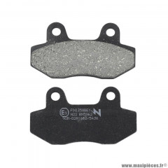 Plaquette de frein Newfren FD0358BE Elite Organique Etrier double piston pour Scooter PEUGEOT, SCOOTER-CHINOIS, VASTRO