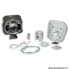 Kit haut moteur fonte 50cc 2T malossi htq pour scooter peugeot buxy speedfight squab trekker vivacity zenith