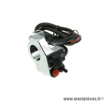 Commodo gauche marque Stage 6 SSP couleur chrome véritable