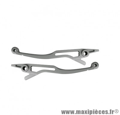 Paire de leviers alu CNC métal froid pour maxi scooter yamaha majesty 400cc, tmax 500cc 2001-2007 * Déstockage !