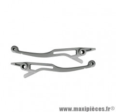 Paire de leviers TNT alu CNC metal froid pour maxi scooter yamaha majesty 400cc, tmax 500cc 2001-2007