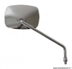 Rétroviseur droit chrome pour maxi scooter 125cc aprilia scarabeo 2007>2009 (homologué CE)