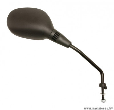 Rétroviseur droit noir pour maxi scooter piaggio mp3 125-250-300-400cc (homologué CE)
