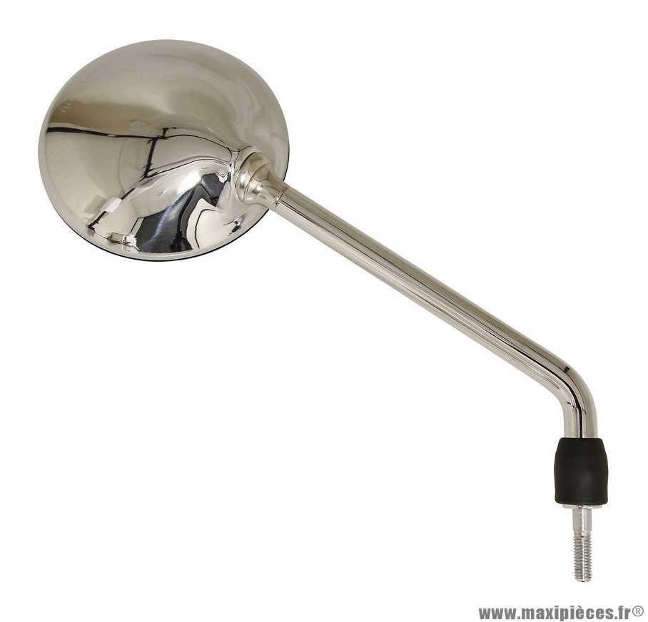 Rétroviseur droit chrome pour maxi scooter piaggio 125cc vespa lx-v après 2011, 300cc vespa gtv 2009>2013 liberty 50cc / 125cc (homologué CE)