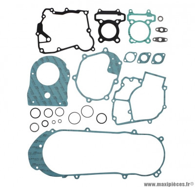 JOINT MOTEUR MAXI SCOOTER POUR: PEUGEOT 125 TWEET 2010>/SYM 125 EURO MIX 2002>, SYMPHONIE 2009> (POCHETTE COMPLETE) (TYPE ORIGINE)