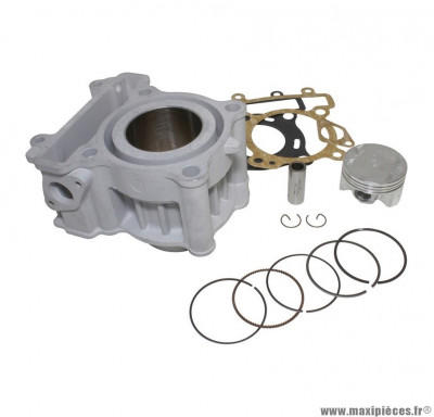 CYLINDRE PISTON MAXI SCOOTER POUR: YAMAHA 125 XMAX 2008>, X CITY 2008>/MBK 125 SKYCRUISER 2008>, CITY LINER 2008> (DIAMETRE 52,4) -AIRSAL ALU-