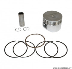PISTON MAXI SCOOTER POUR: SCOOTER 125 CHINOIS 4T GY6 152QMI (DIAMETRE 52)  (TYPE ORIGINE) *Déstockage !