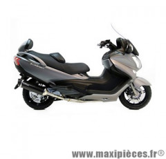 Ligne d'échappement Leovince SBK Nero pour maxiscooter Suzuki Burgman 650